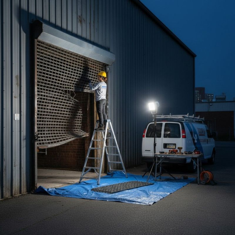 Garage Settling Repair